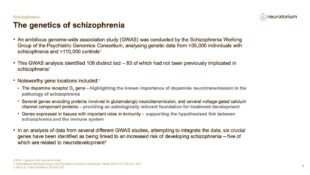 Schizophrenia – Neurobiology and Aetiology – slide 46